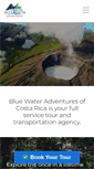 Mobile Screenshot of bluewateradventuretours.com